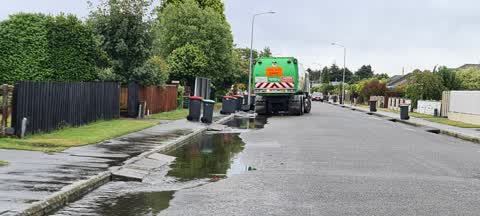 Flooding, a report photo