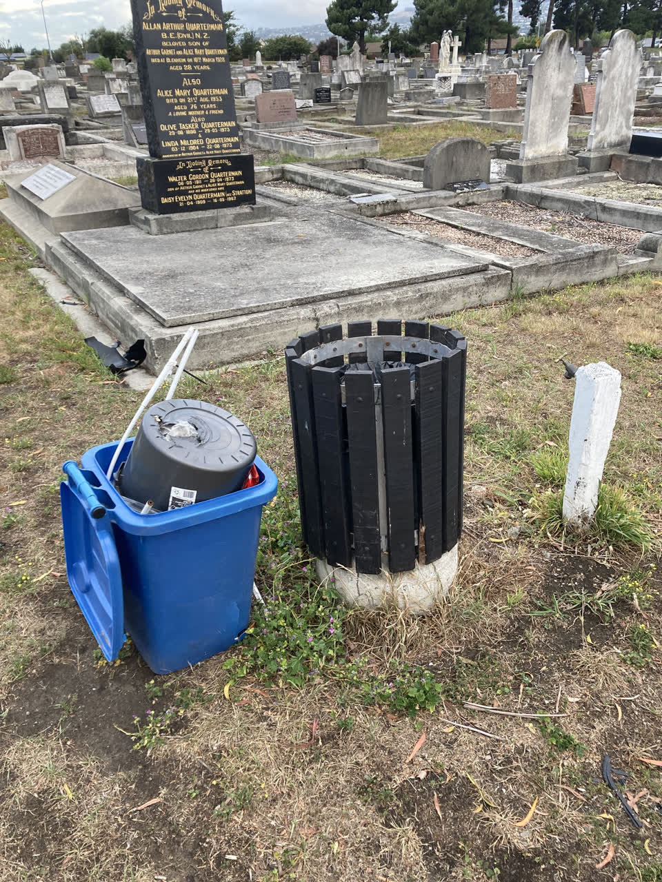 The photograph attached to this parks report