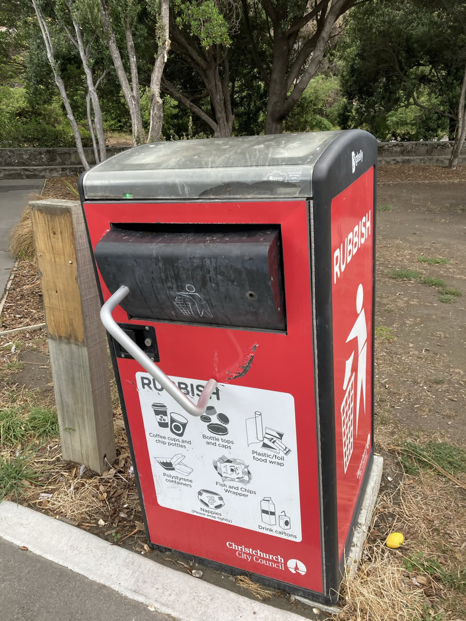 The photograph attached to this parks report