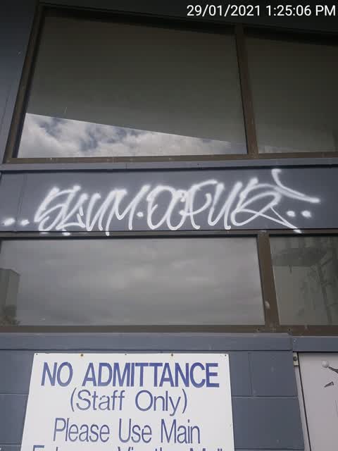 Graffiti — a report photo