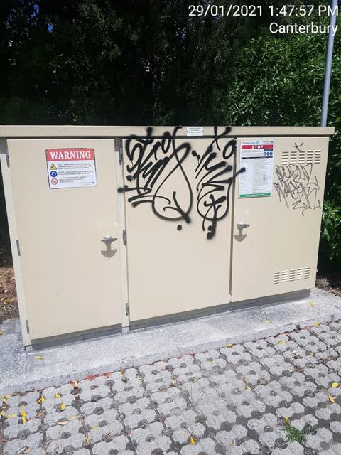 Graffiti, a report photo