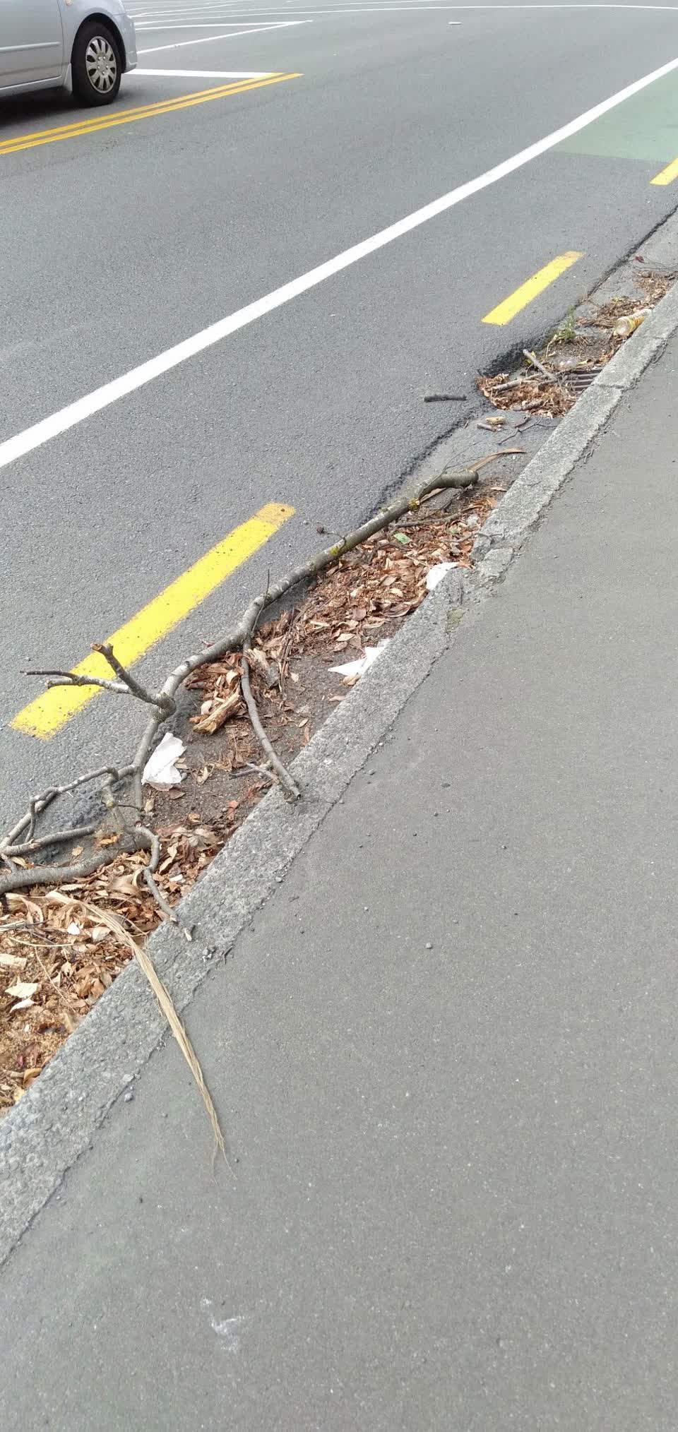 The photograph attached to this wastewater/stormwater report
