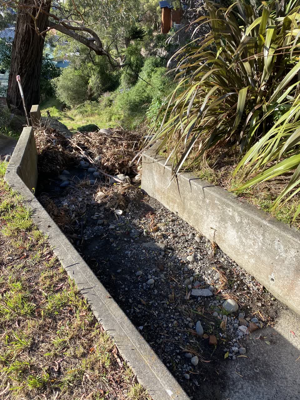 The photograph attached to this wastewater/stormwater report