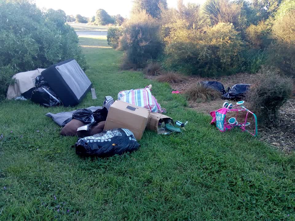 The photograph attached to this parks report