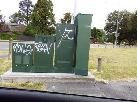 Graffiti, a report photo