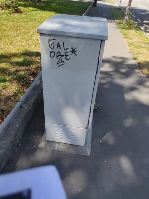 Graffiti, a report photo