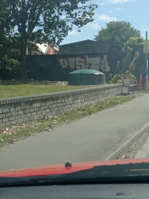 Graffiti, a report photo