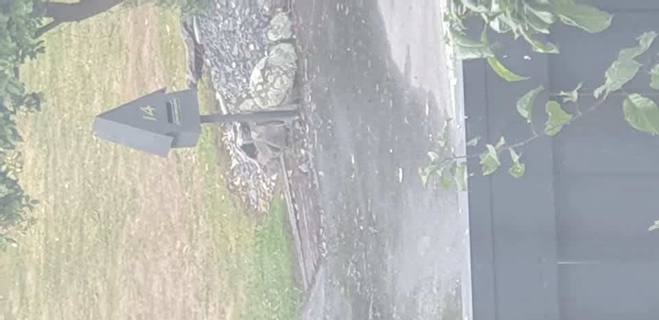 The photograph attached to this water leak report