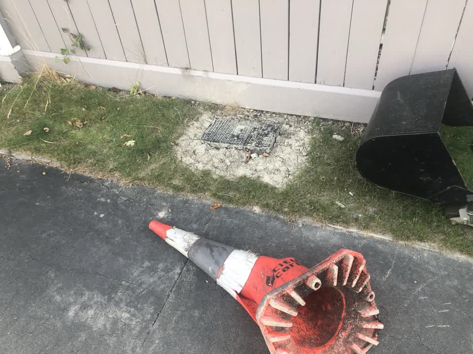 The photograph attached to this water supply report