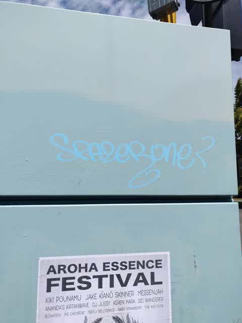 Graffiti, a report photo