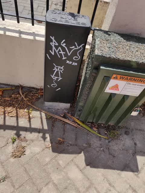 Graffiti, a report photo
