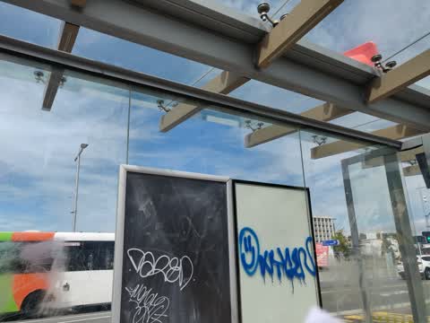 Graffiti, a report photo