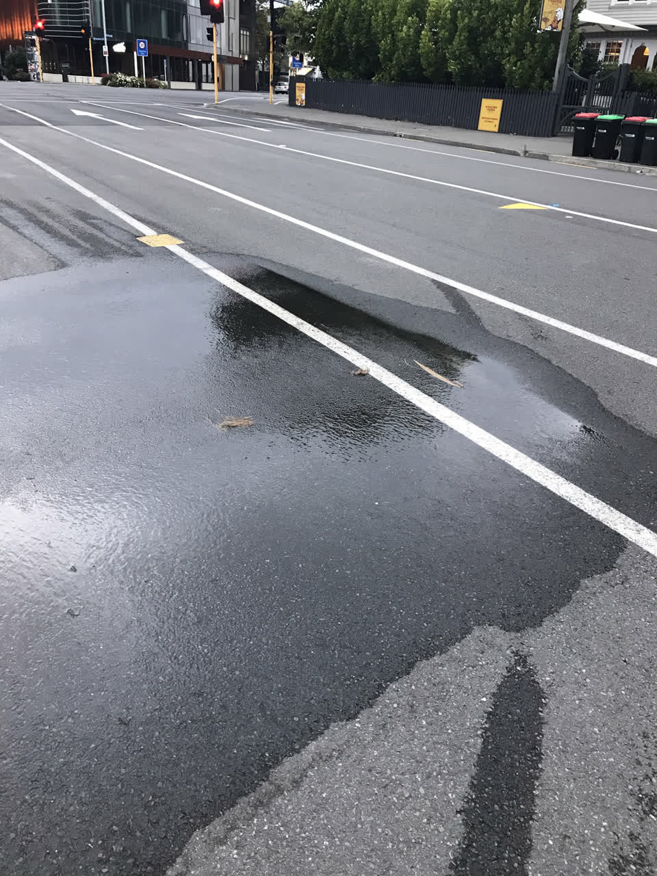 The photograph attached to this water supply report