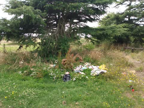 Rubbish/Recycling, a report photo