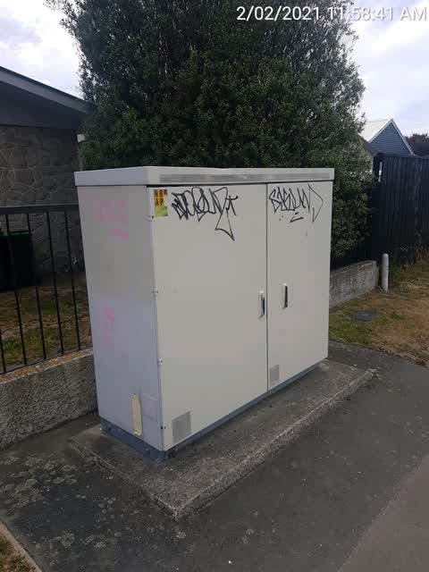 Graffiti, a report photo