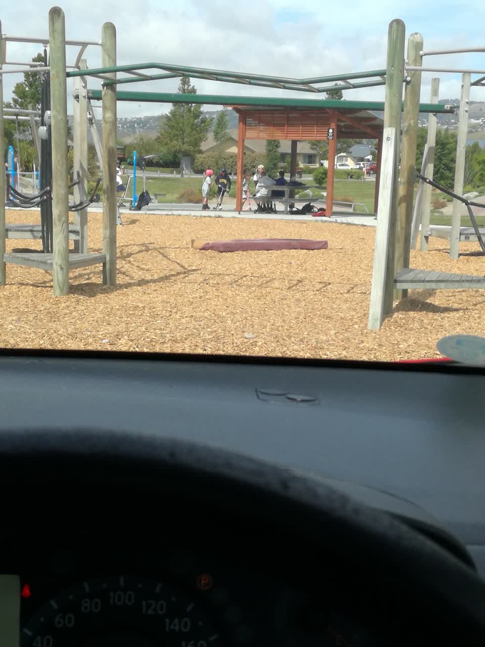 The photograph attached to this parks report