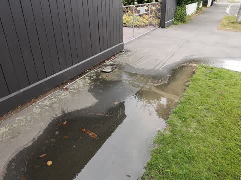 Water Leak, a report photo