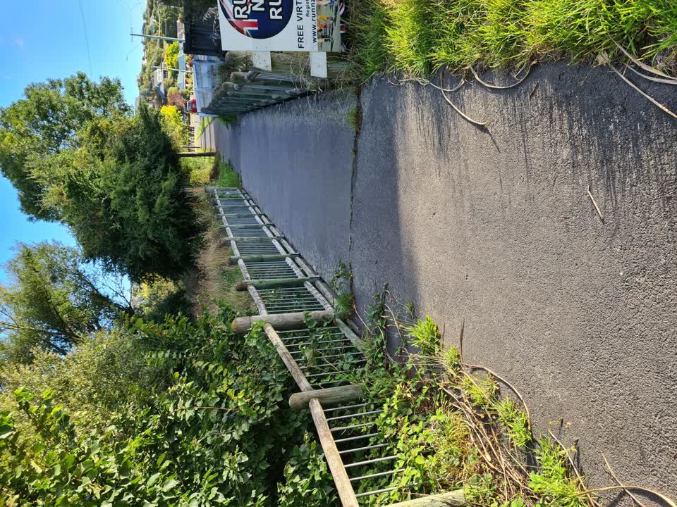The photograph attached to this sewer odour report