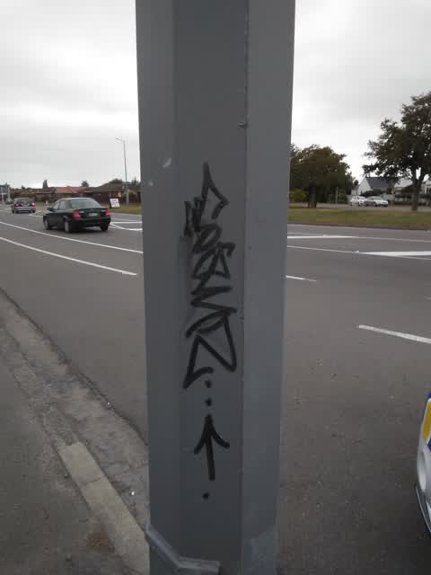 Graffiti, a report photo