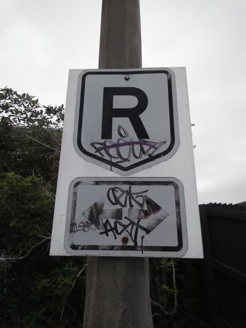 Graffiti, a report photo