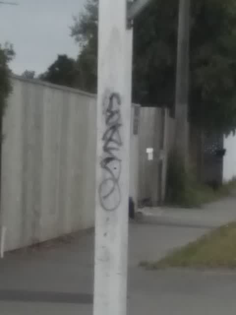 Graffiti, a report photo