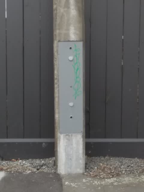 Graffiti, a report photo