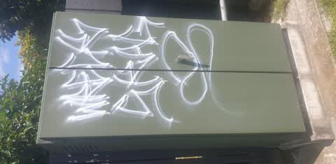 Graffiti, a report photo