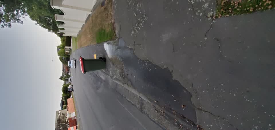 The photograph attached to this water leak report