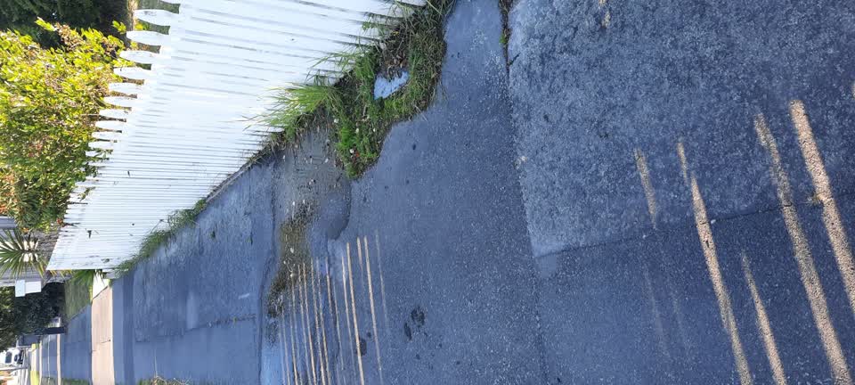 The photograph attached to this water leak report