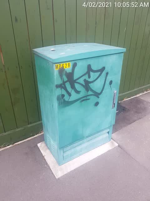 Graffiti, a report photo