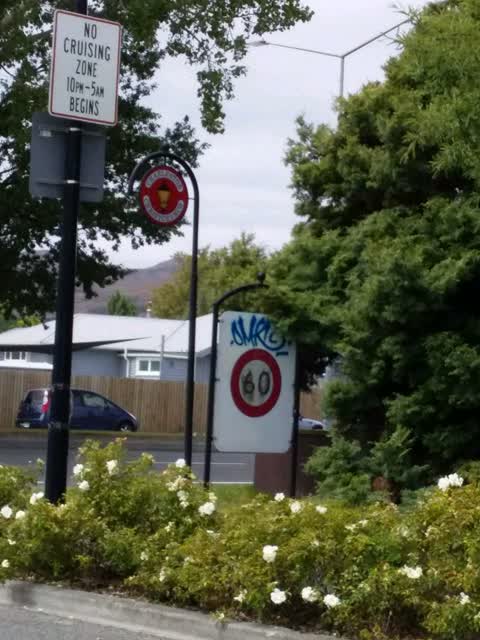 Graffiti, a report photo