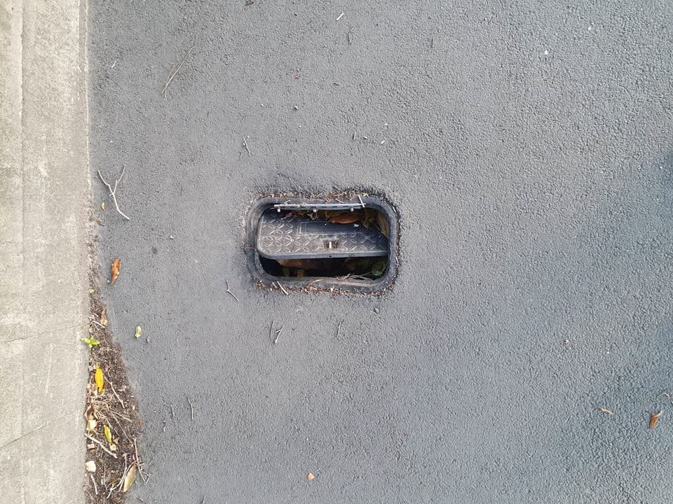 The photograph attached to this water supply report