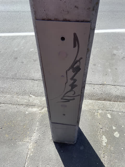 Graffiti, a report photo