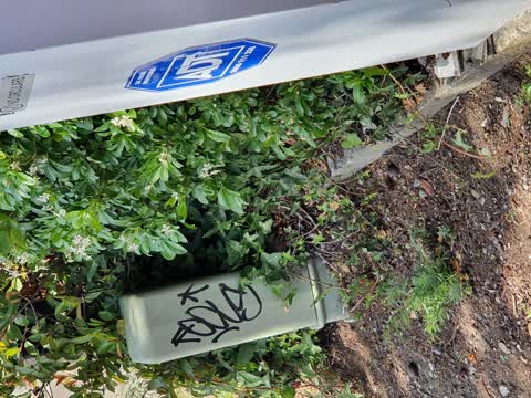 Graffiti, a report photo