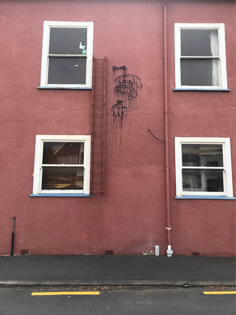 Graffiti, a report photo