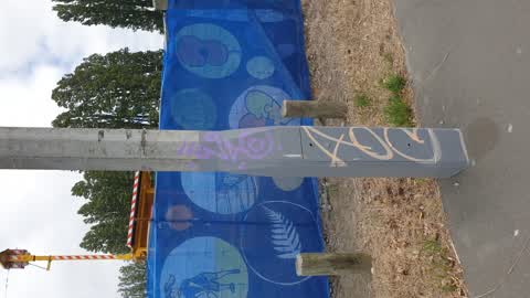 Graffiti, a report photo
