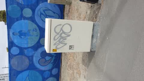 Graffiti, a report photo