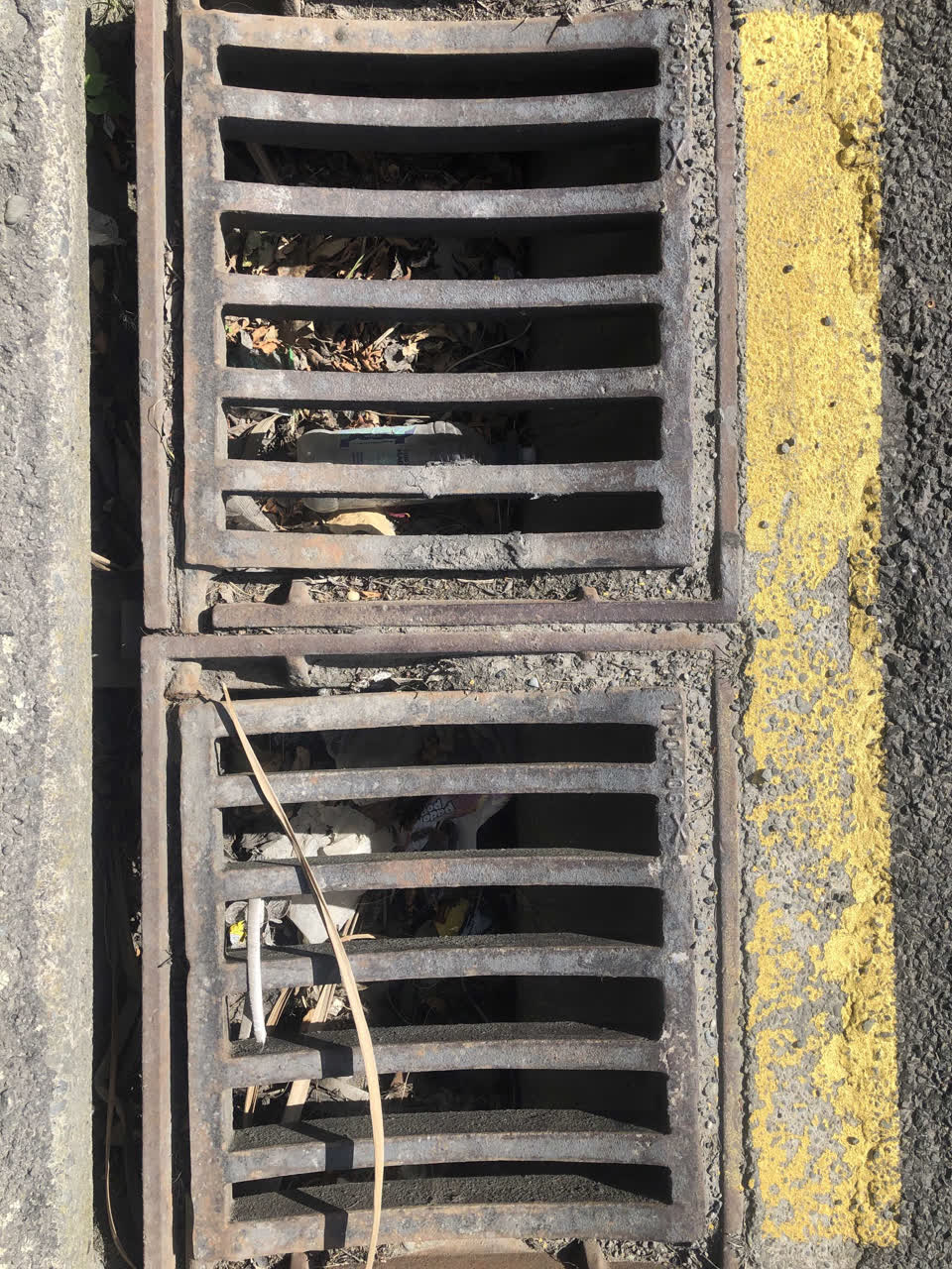 The photograph attached to this wastewater/stormwater report