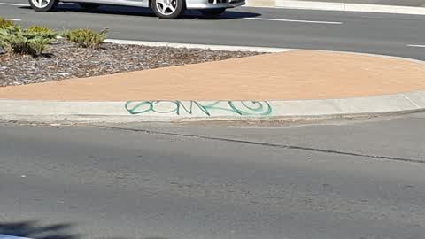 Graffiti, a report photo
