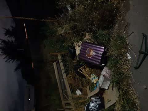 Rubbish/Recycling, a report photo
