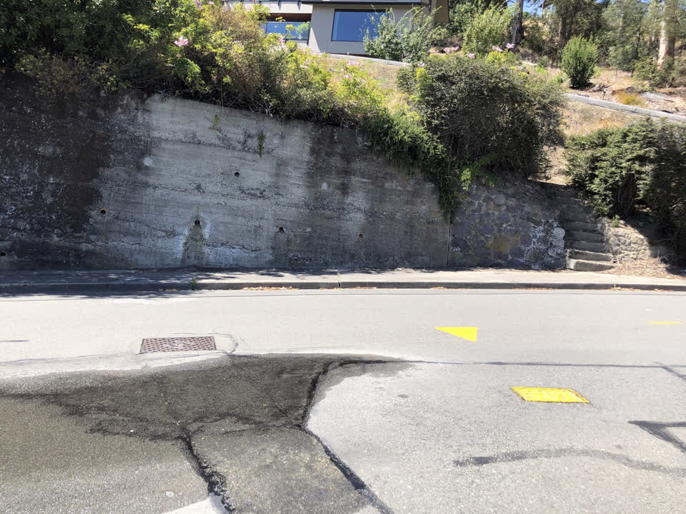 The photograph attached to this water leak report