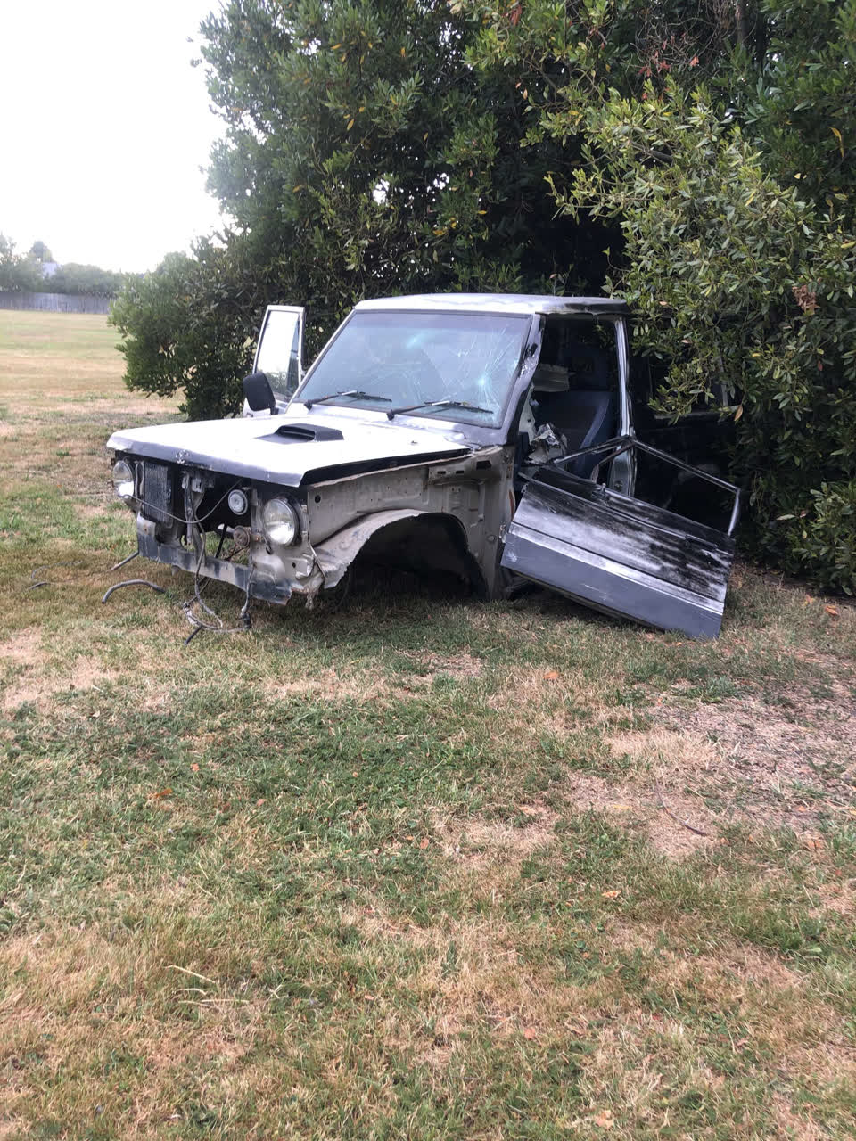 The photograph attached to this parks report