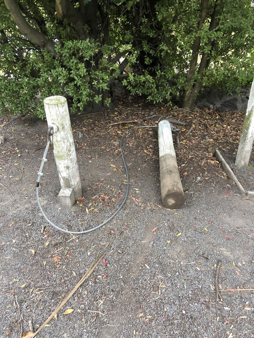 The photograph attached to this parks report