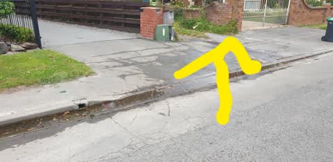 Water Leak, a report photo