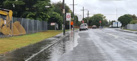 Flooding, a report photo