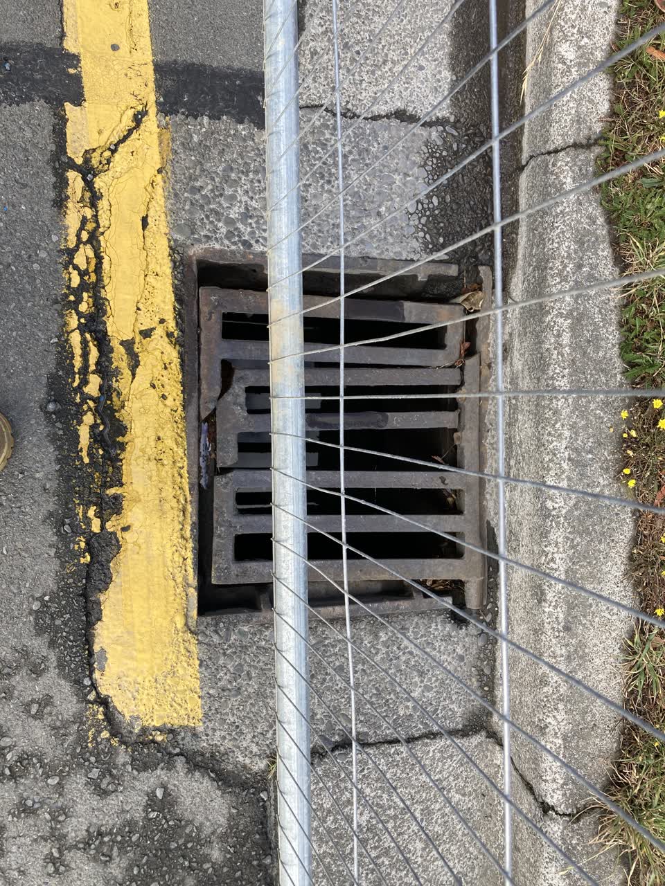 The photograph attached to this wastewater/stormwater report