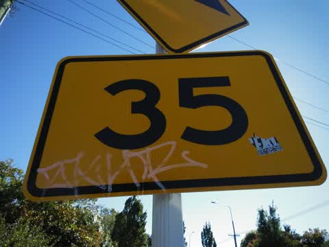 Graffiti, a report photo
