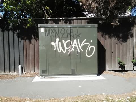 Graffiti, a report photo