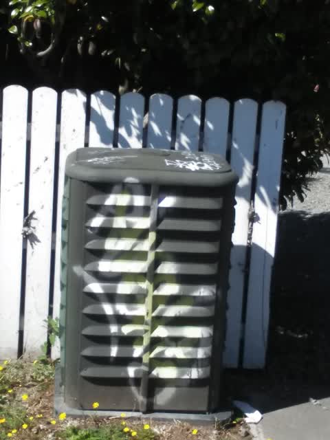 Graffiti, a report photo
