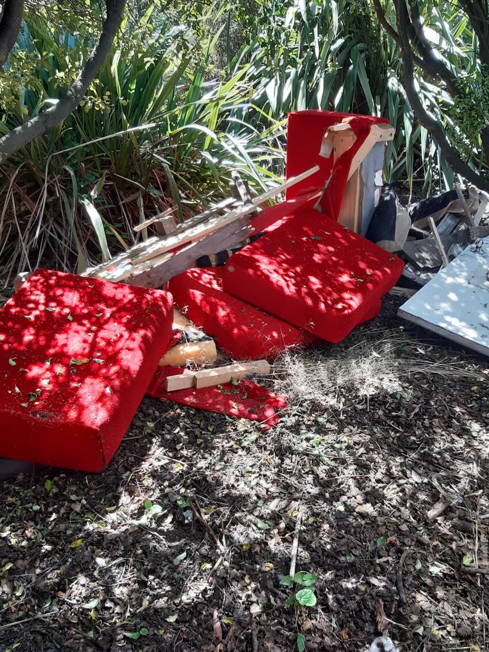 The photograph attached to this parks report
